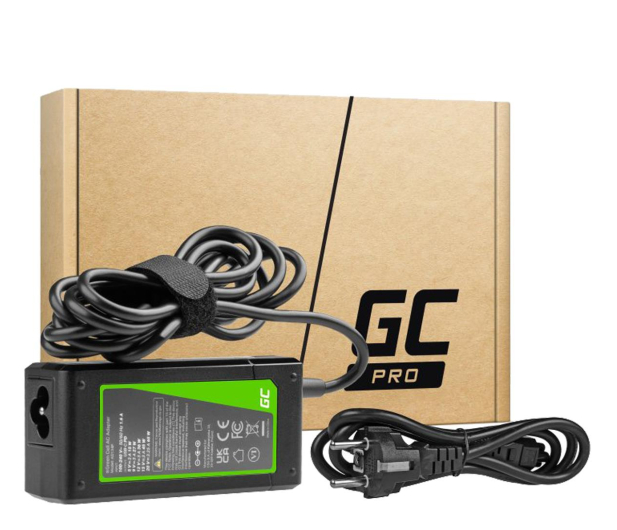 GREENCELL Zasilacz GC USB-C 65W 5V-9V-12V-15V/3A, 20V/3.25A Power Delivery AD134P - 739371 - zdjęcie